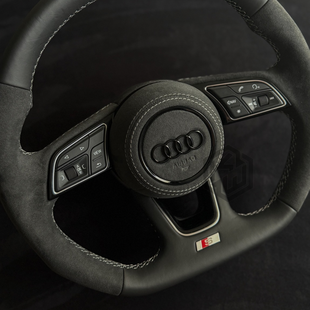 Audi Alcantara/Leather Steering Wheel 2016-2024