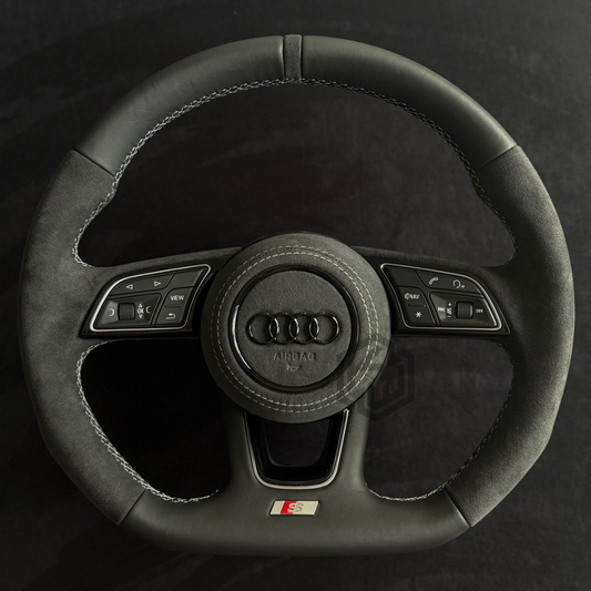 Audi Alcantara/Leather Steering Wheel 2016-2024