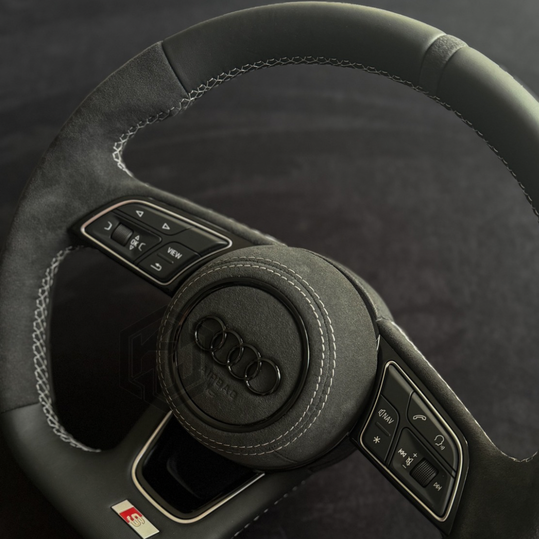 Audi Alcantara/Leather Steering Wheel 2016-2024