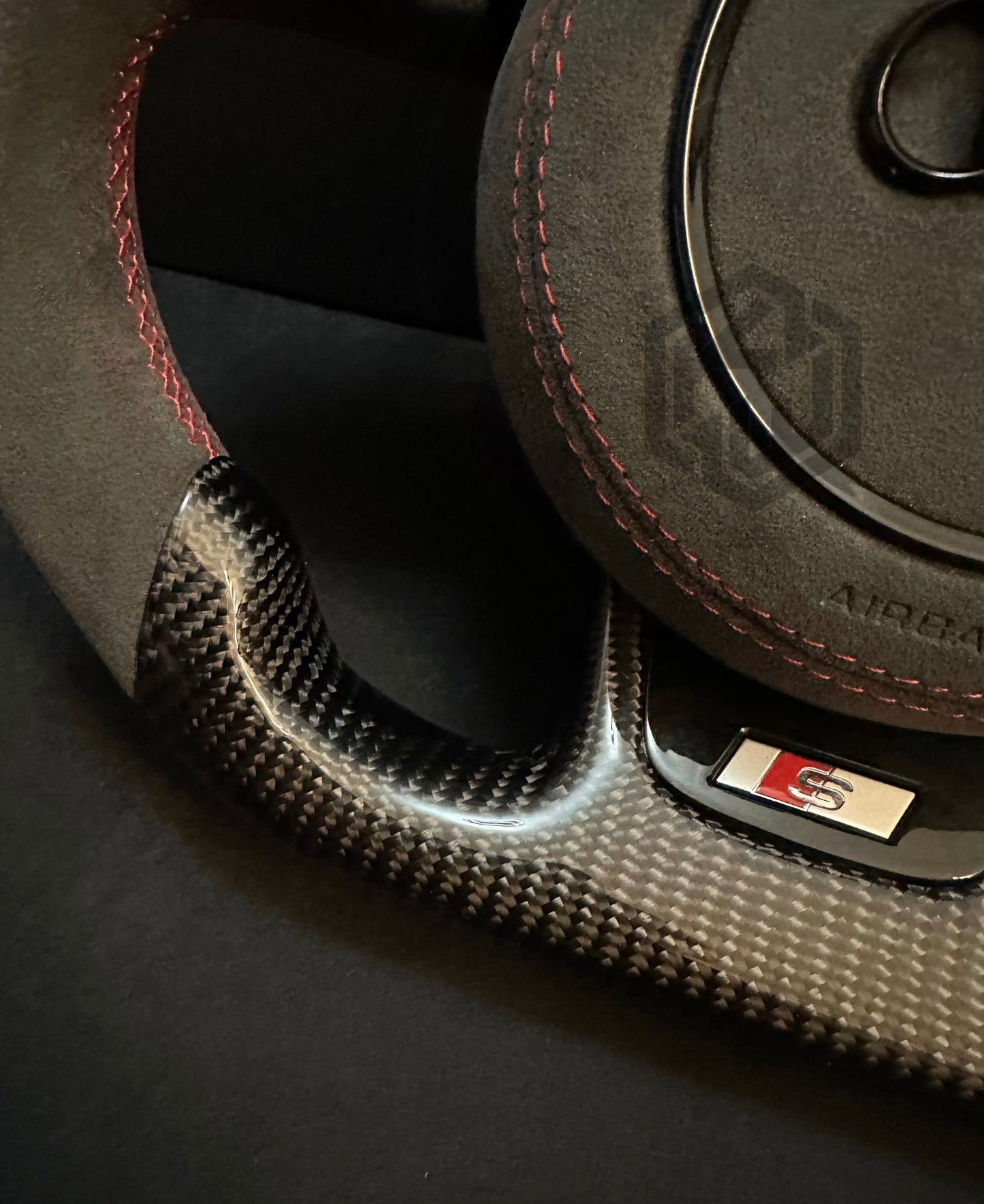 Audi Carbon Fibre Steering Wheel PFL 2013-2016