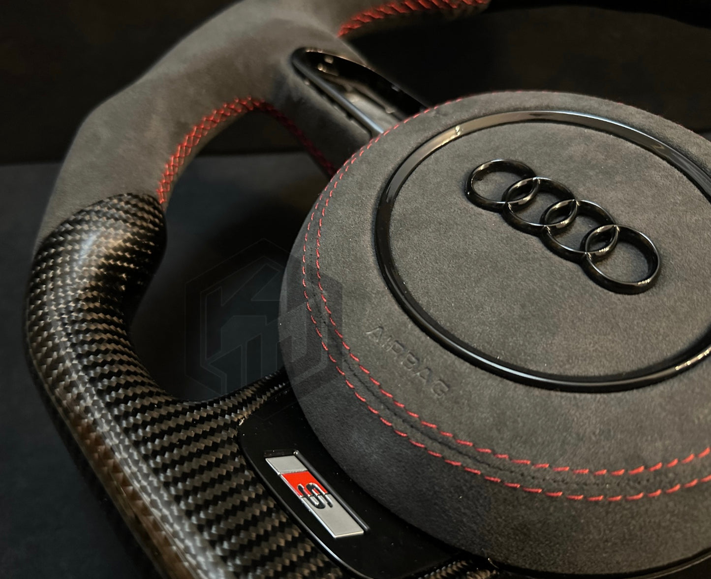 Audi Carbon Fibre Steering Wheel PFL 2013-2016