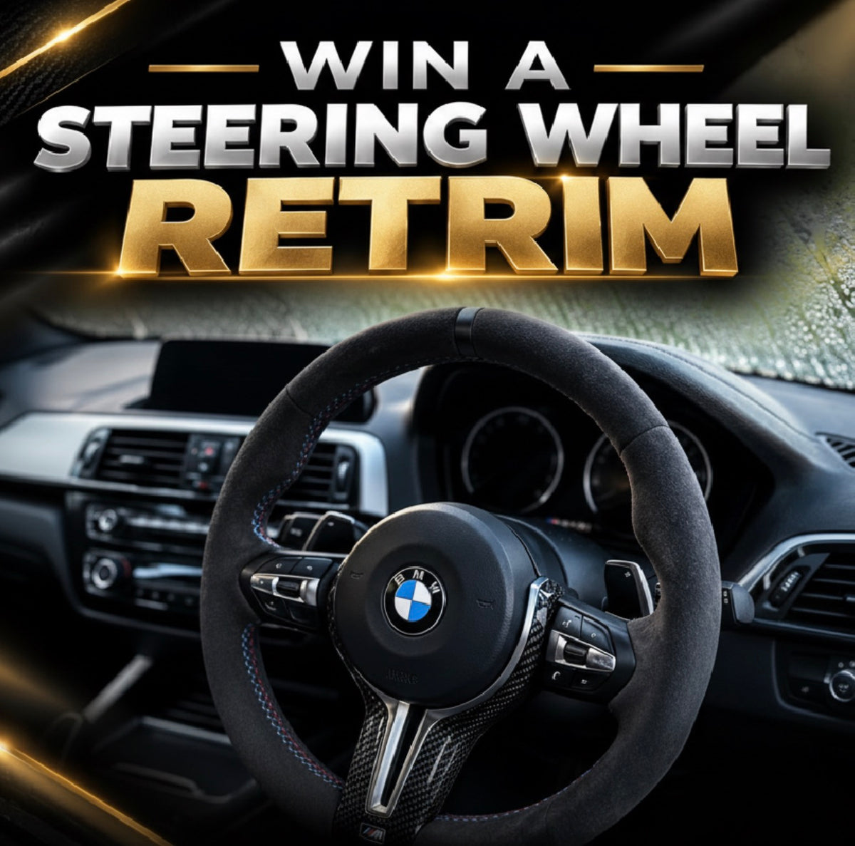 Win a Steering Wheel Retrim For £6.99 LOW ODDS