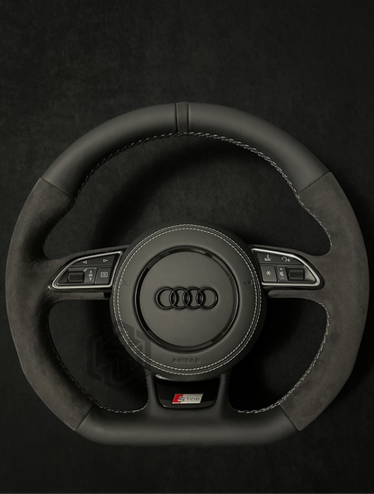 Audi Alcantara/Leather Steering Wheel 2013-2016