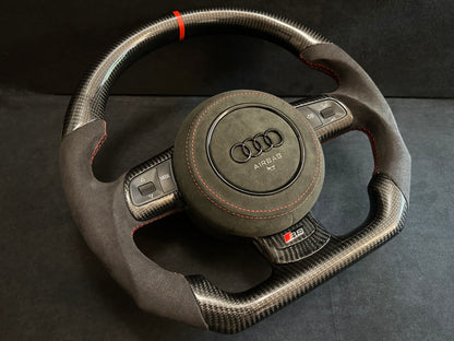 Audi TT/R8 Carbon Fibre Steering Wheel 2008-2012